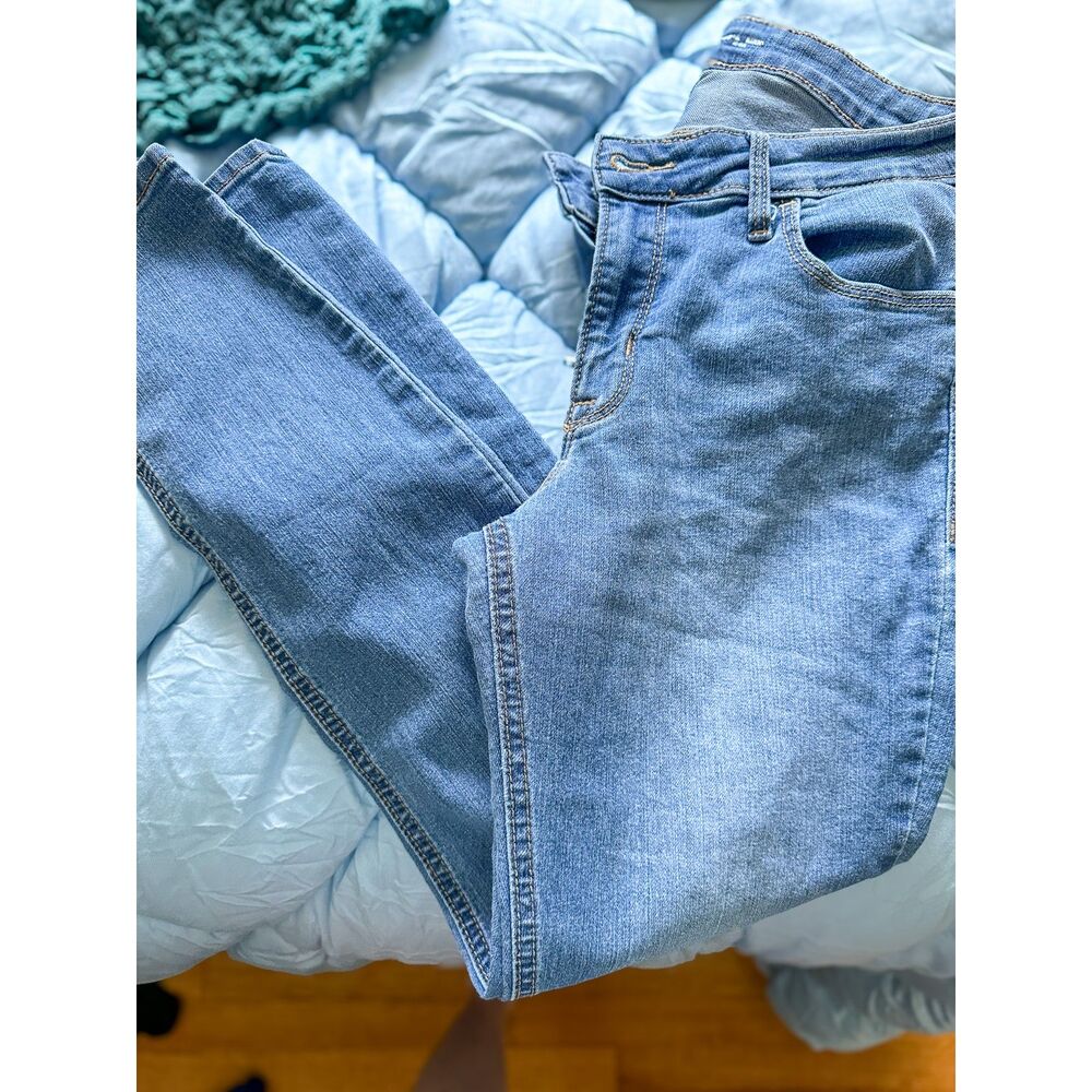 Old Navy Med Wash The Sweetheart Super Skinny Ankle Jeans Sz 4